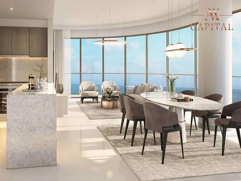 شقة في جراند بلو تاور 2،جراند بلو تاور،إعمار الواجهة المائية،دبي هاربور‬ 2 غرف 6500000 درهم - 8005123