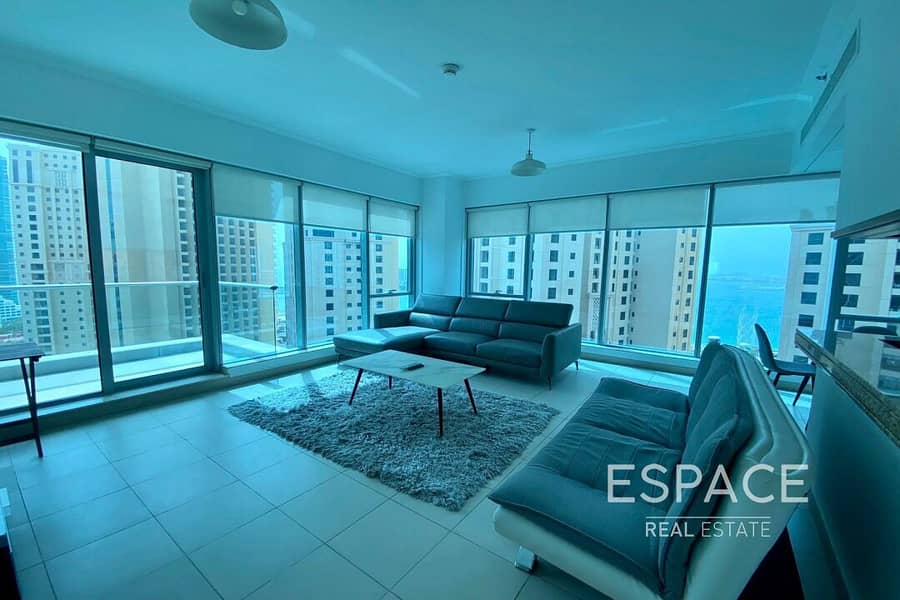 位于迪拜码头，滨海长廊公寓，阿蒂萨大厦 1 卧室的公寓 135000 AED - 8010584