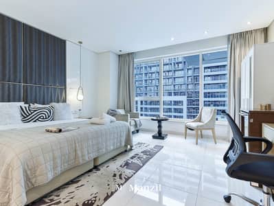 Studio for Rent in Business Bay, Dubai - Bedroom Area