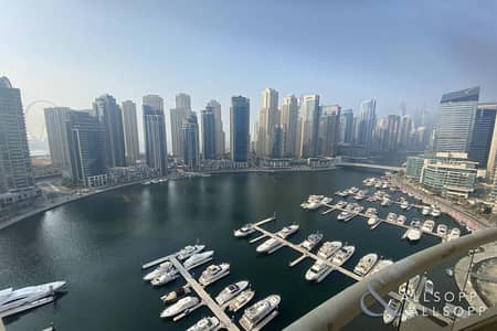 3 Bedroom Apartment for Rent in Dubai Marina, Dubai - Marina Views | 4 Balconies | Vacant Now
