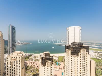 4 Bedroom Flat for Sale in Jumeirah Beach Residence (JBR), Dubai - Duplex |Panoramic View |Private pool |High Floor