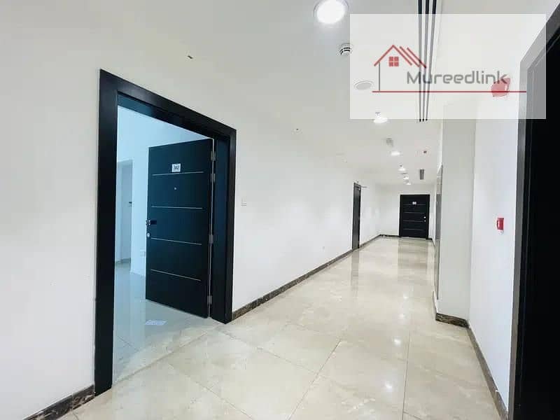 No Commission! 2 MASTER Bed Hall W/ Maids Room, Parking, GYM ,Muroor Road - 6-Payments