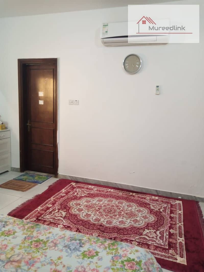 fully furnished 1 master bed room with balcony