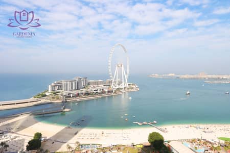 朱美拉海滩住宅(JBR), 迪拜 2 卧室公寓待租 - sea view 朱美拉海滩住宅(JBR), 迪拜 2 卧室公寓待租 - sea view