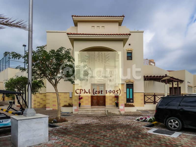 Khalidiya Village Compound 5 & 4 Villas for Rent from AED  170,000/- to 180,000/-