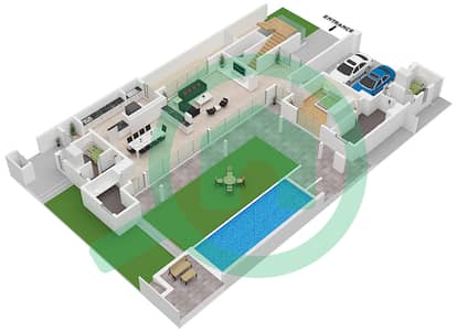 Hartland Forest Villas - 4 Bedroom Villa Type 4H Floor plan