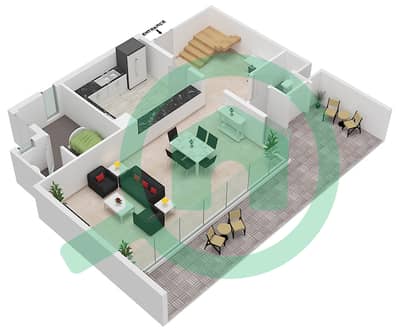 Rockwood - 3 Bedroom Villa Type TH-1M Floor plan