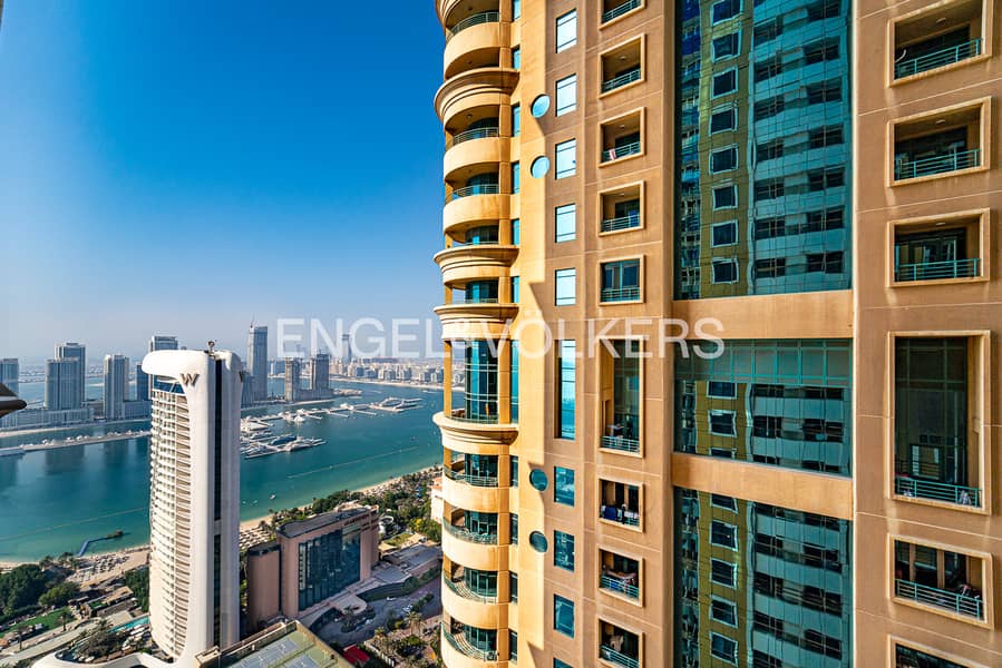 Partial Sea view l Spacious layout l Rented