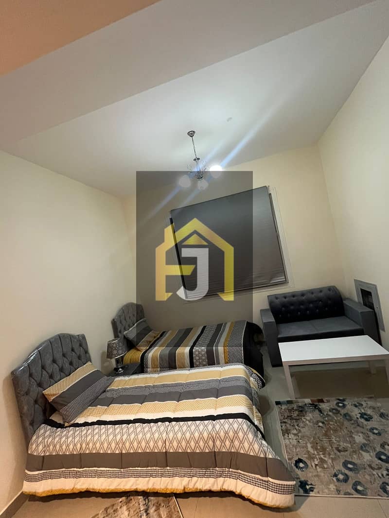 Studio - furnished - comprehensive - at the exit of Sheikh Mohammed bin Zayed Street