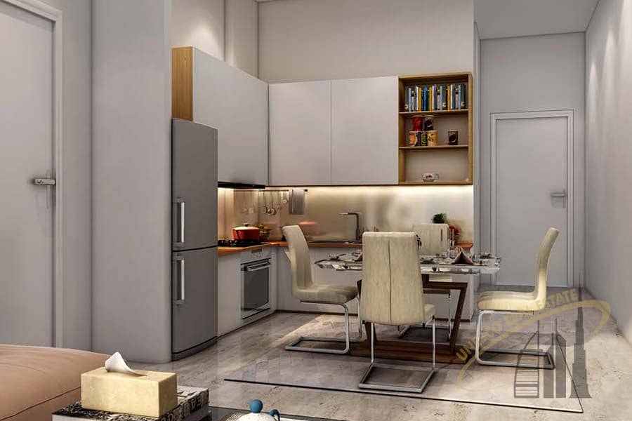 Apartment at a suitable price and in an excellent location in front of the metro in Al Furjan