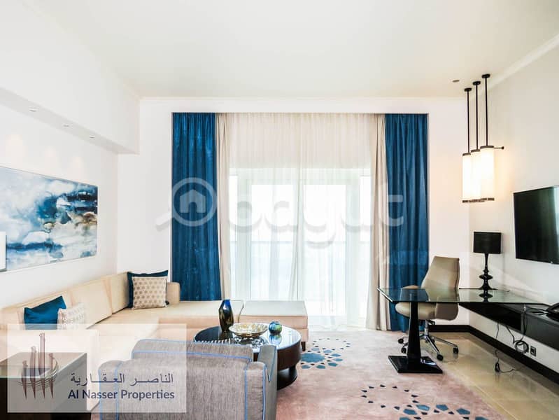 SPECTACULAR 2 BEDROOM FURNISHED APARTMENT  WITH  AMAZING VIEW BALCONY  IN FAIRMONT MARINA
