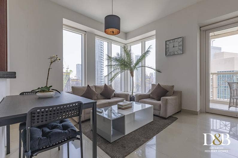 2 Amazing One Bedroom with Full Burj Khalifa and Fountain View