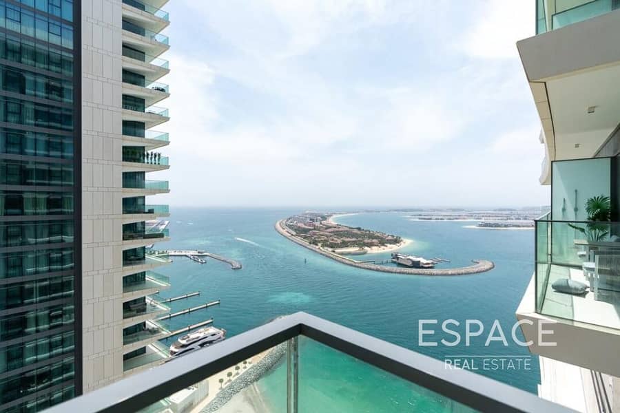 位于迪拜港，艾玛尔海滨社区，海滩风光公寓小区 2 卧室的公寓 5200000 AED - 8031137