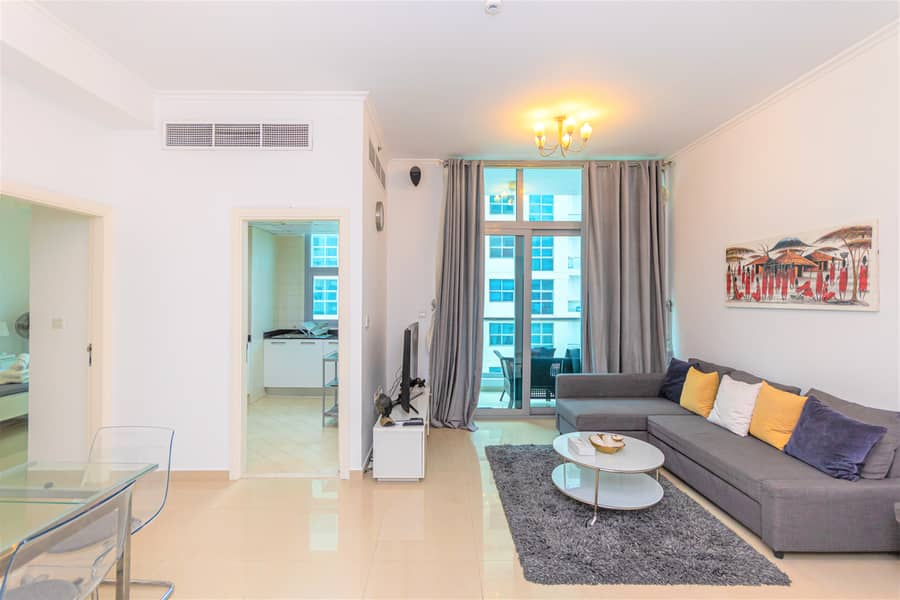 Квартира в Дубай Марина，Дек Тауэрc，Дек Тауэр 2, 1 спальня, 14000 AED - 5579919