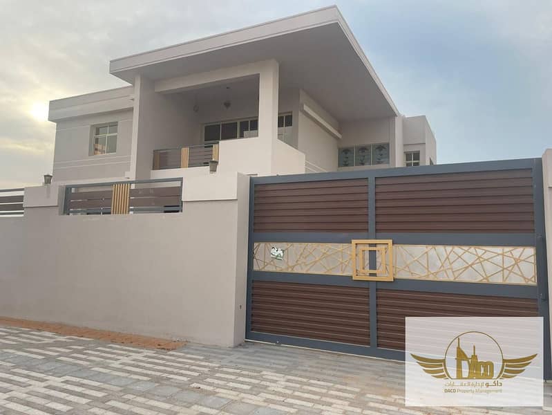 For sale new villa  In Al Merief, Khalifa A 5 master rooms
