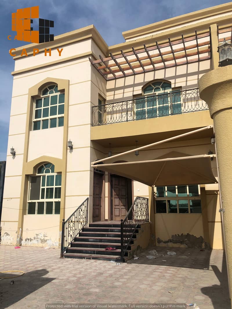 Marvelous 6 BR Villa in Khalifa City| Separate Entrance