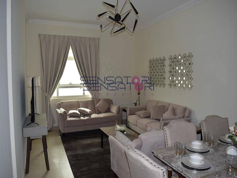 2 FULLY FURNISHED/SPACIOUS SIZE/MIDDLE FLOOR