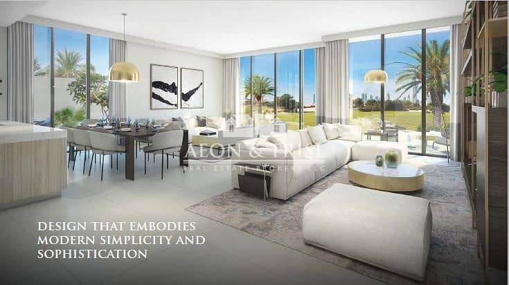 3 Luxury 4 Beds Club Villas in Dubai Hills