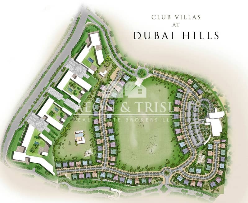 12 Luxury 4 Beds Club Villas in Dubai Hills