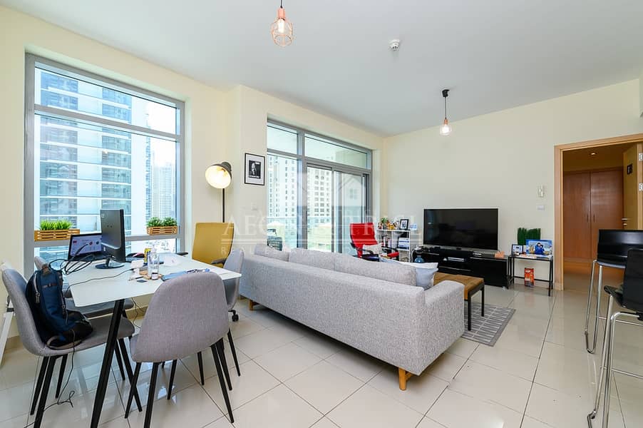 Rented | Well-kept 1 Bed | Marina view | Hot Deal