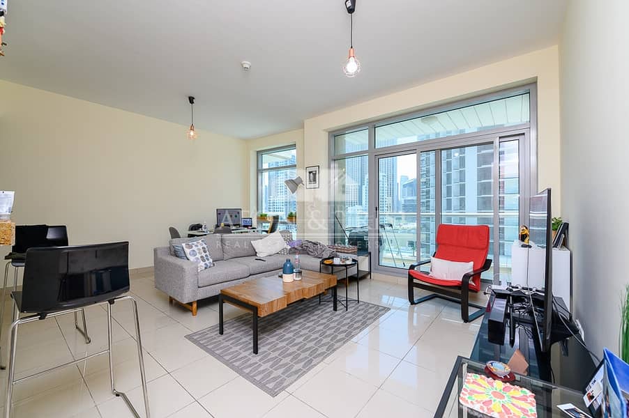 2 Rented | Well-kept 1 Bed | Marina view | Hot Deal