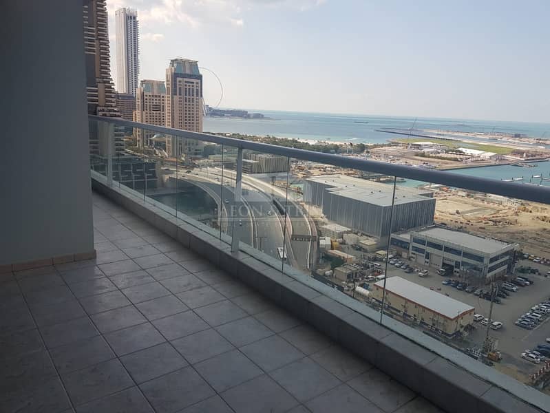 10 Full Sea/Palm View Large 2 bed+M+L Emirates Crown