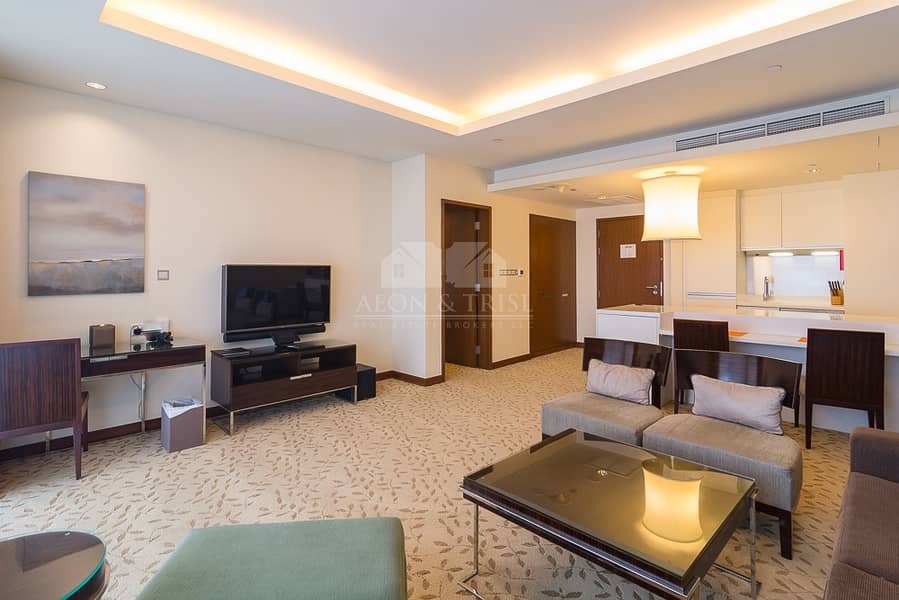 Fully furnished | Serviced apartment | High floor