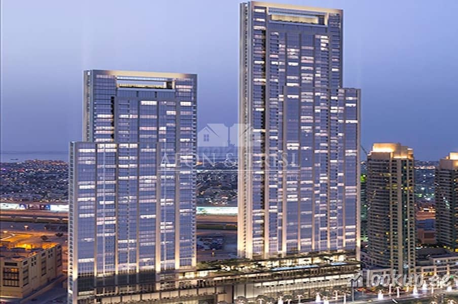 4 Burj View | Forte 3 bed p maid 7 years plan