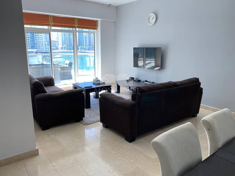 3 Marina View 2 bed+Maid+Study+Store Terrace Apt