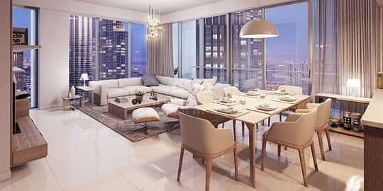 9 Burj View | Forte 3 bed p maid 7 years plan