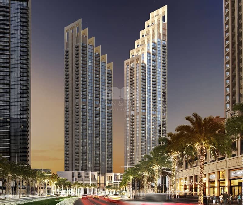 8 2 Bed in Blvd Heights | Full view of Burj Khalifa and Fountain