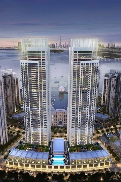 9 2 Bedrooms from AED 2 Million in Dubai Creek Harbour - Ready in 4 Months with 75% Post Handover in 3 Years
