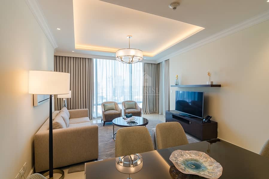 13 Full Burj and Fountain Views | 2 Bed | Mid Floor