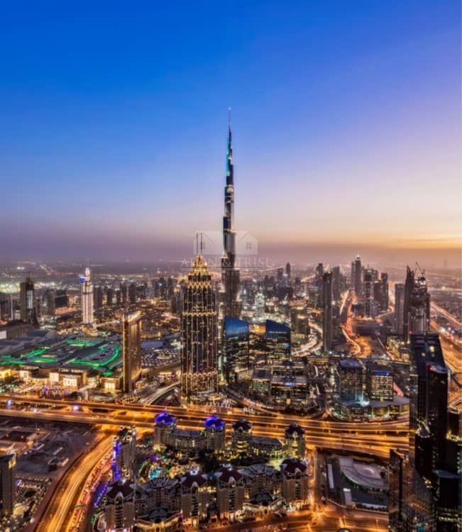 21 Burj Khalifa View | High Floor | 2 Bedroom