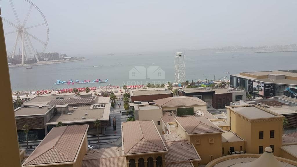 2 JBR Rimal 4 stunning sea view 3 bedroom +maid;s