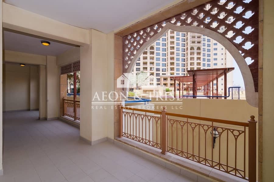 8 Type C | Large 2 Bedroom with Maid Room | Sea View