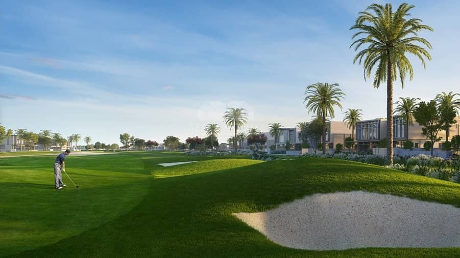 10 Ultra Luxury Mansion right on the Golf Course | 7 Mins to Burj Khalifa