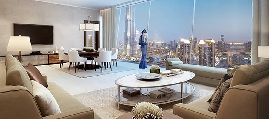9 Burj Khalifa and Fountain View with 2 Bedrooms