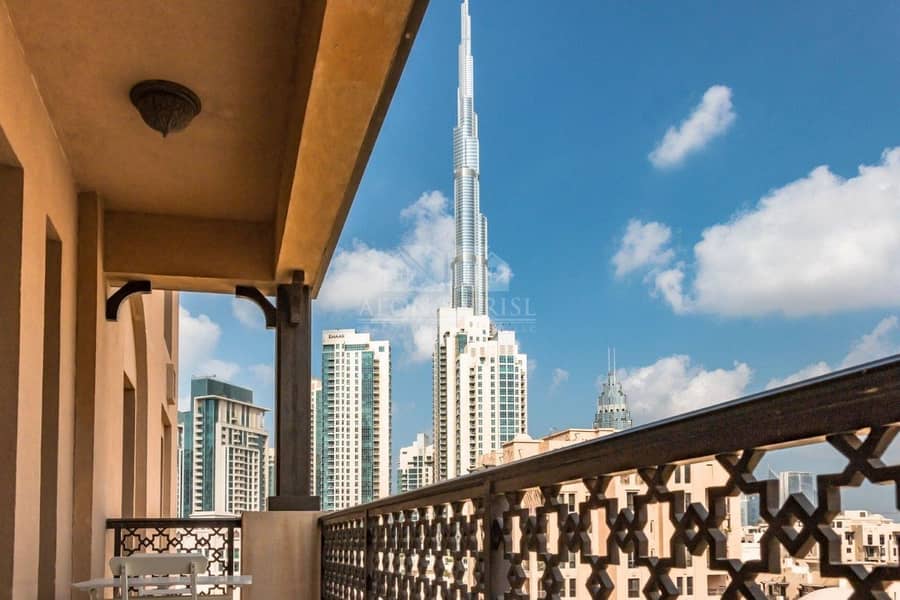Elegantly Furnished | Partial Burj Khalifa View