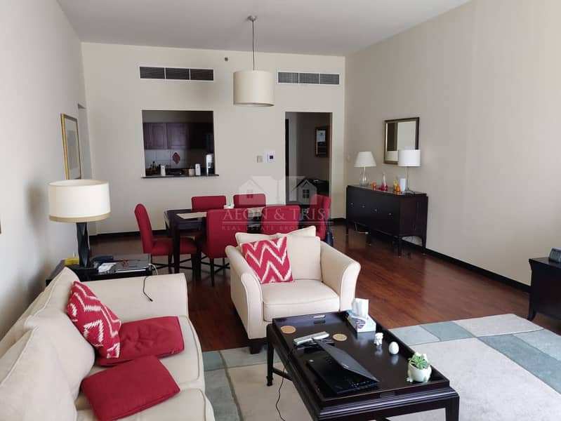 7 Exclusive Furnished 2 Bed plus Maids with SZR View