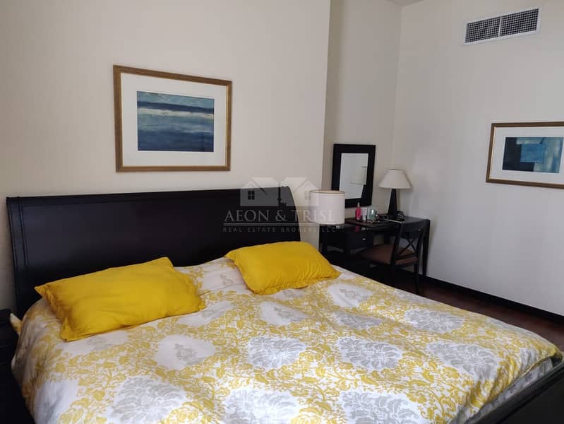 10 Exclusive Furnished 2 Bed plus Maids with SZR View
