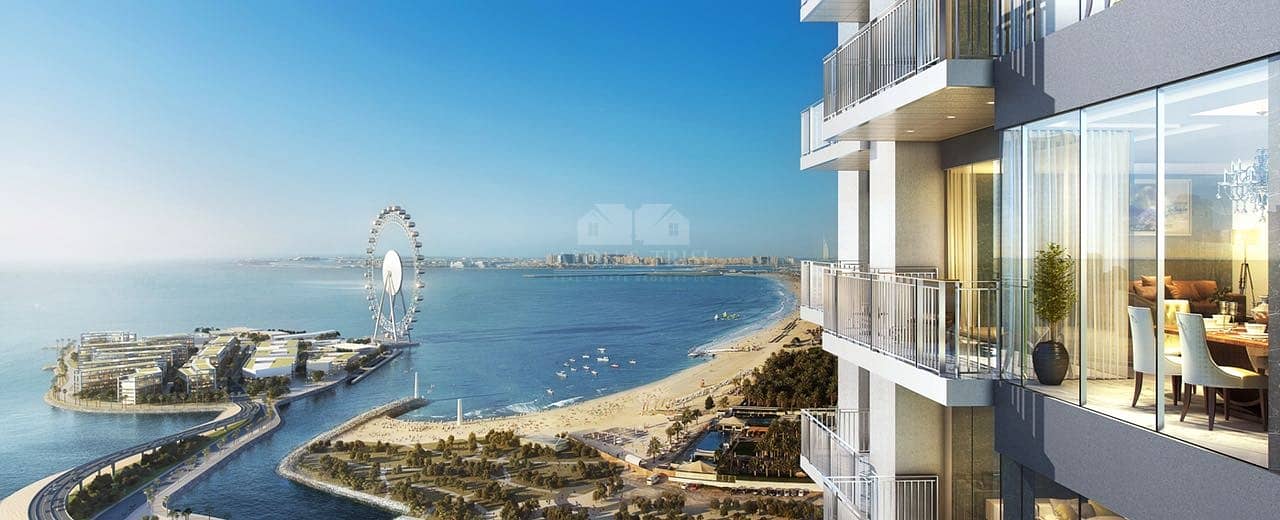 2 Spacious 3 Bedrooms with full views of Dubai Eye and Sea