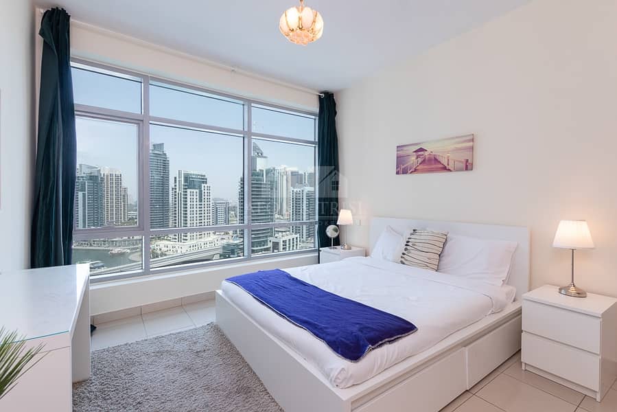 7 Modern Furnished 1 Bed | Chiller Free |Marina View
