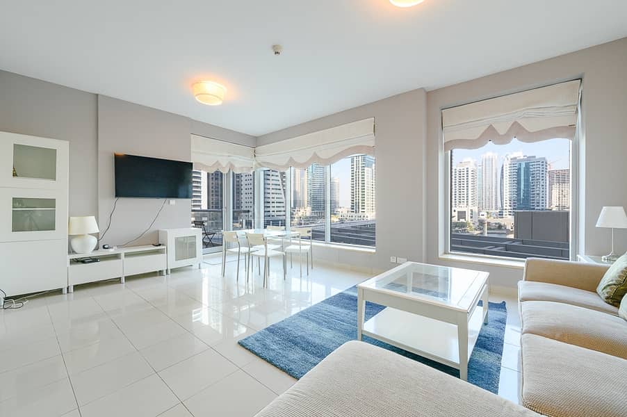 4 Fully furnished | Marina view | Low Floor |AC Free