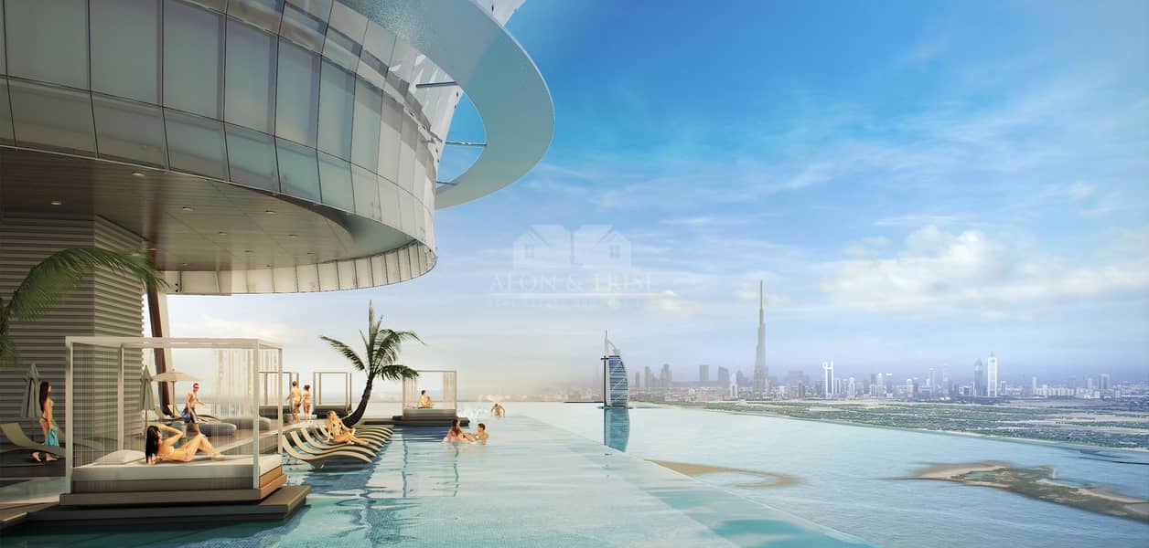 6 Best Deal | Luxury furnished Studio in Palm Tower