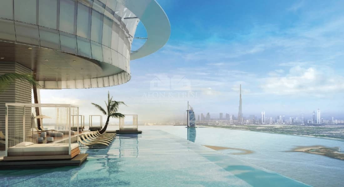 7 Best Deal | Luxury furnished Studio in Palm Tower