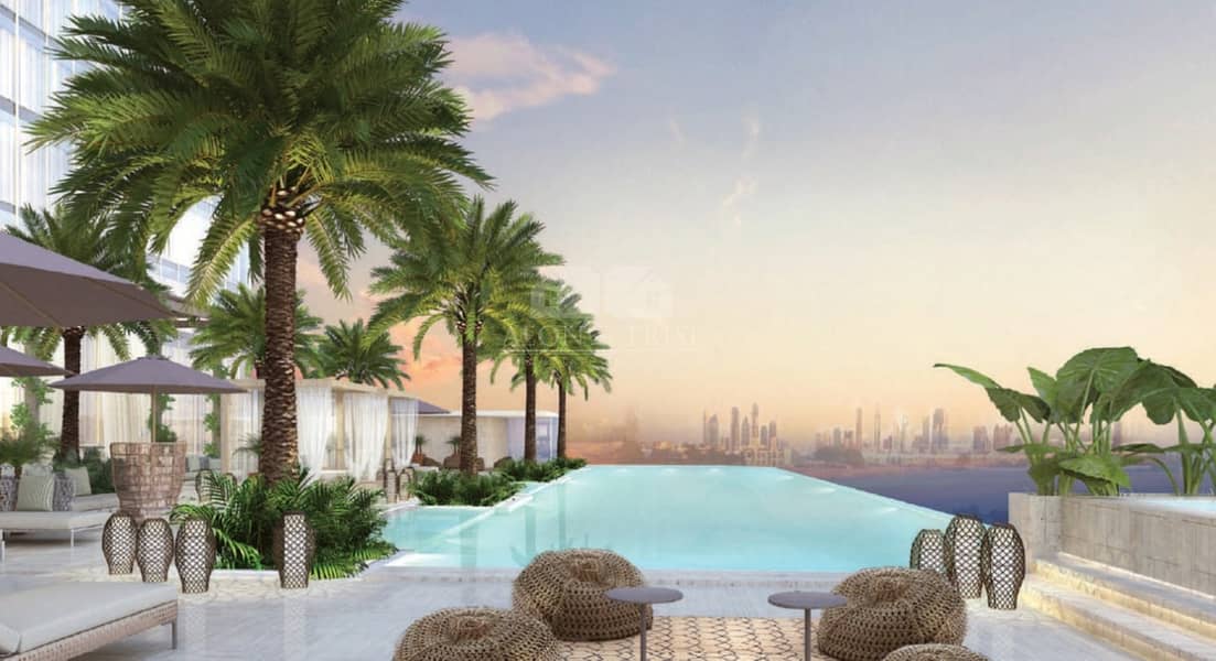 12 Best Deal | Luxury furnished Studio in Palm Tower
