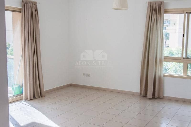 3 Double window 1BR in  Arta I Pool and Garden  view