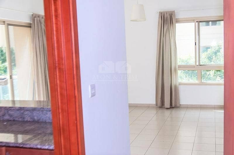 4 Double window 1BR in  Arta I Pool and Garden  view