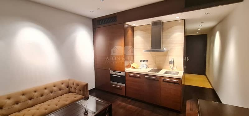 3 Vacant | Semi Furnished Studio | Burj Khalifa